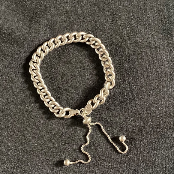 Adjustable Silver Bracelet - Picture 1 of 6